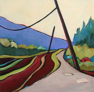 contemporary landscape painting by Carolee Clark
